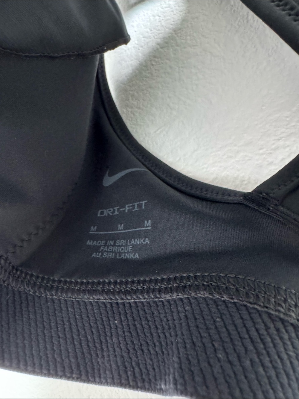 Nike Gray Cross-Back Wrap Sports Bra - Picture 2 of 3